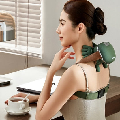 Electric Neck and Shoulder Massager - Wireless Kneading Shawl for Pain Relief