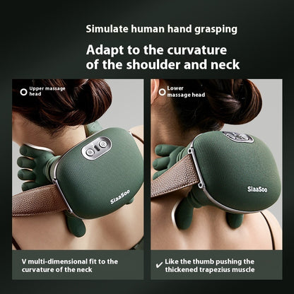 Electric Neck and Shoulder Massager - Wireless Kneading Shawl for Pain Relief