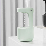 Bedroom Anti-Gravity Humidifier With Clock Water Drop Back flow Aroma Diffuser Large Capacity Office Bedroom Mute Heavy Fog Household Sprayer