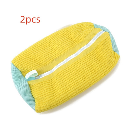 Shoes Laundry Bag Shoe Washing Machine Bag, 360 Degree Wrap-Around Cleaning Shoe Laundry Bags, Mesh Laundry Shoe Wash Bag Shoe Cleaning For All Shoes