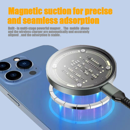 Wireless Charger 15W Magnetic Wireless Fast Charging Is Suitable For 12-16PG Mobile Phone Models Qi2