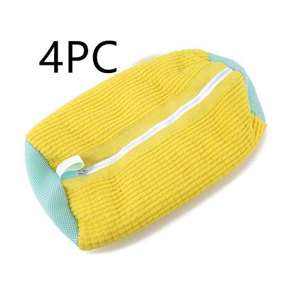 Shoes Laundry Bag Shoe Washing Machine Bag, 360 Degree Wrap-Around Cleaning Shoe Laundry Bags, Mesh Laundry Shoe Wash Bag Shoe Cleaning For All Shoes