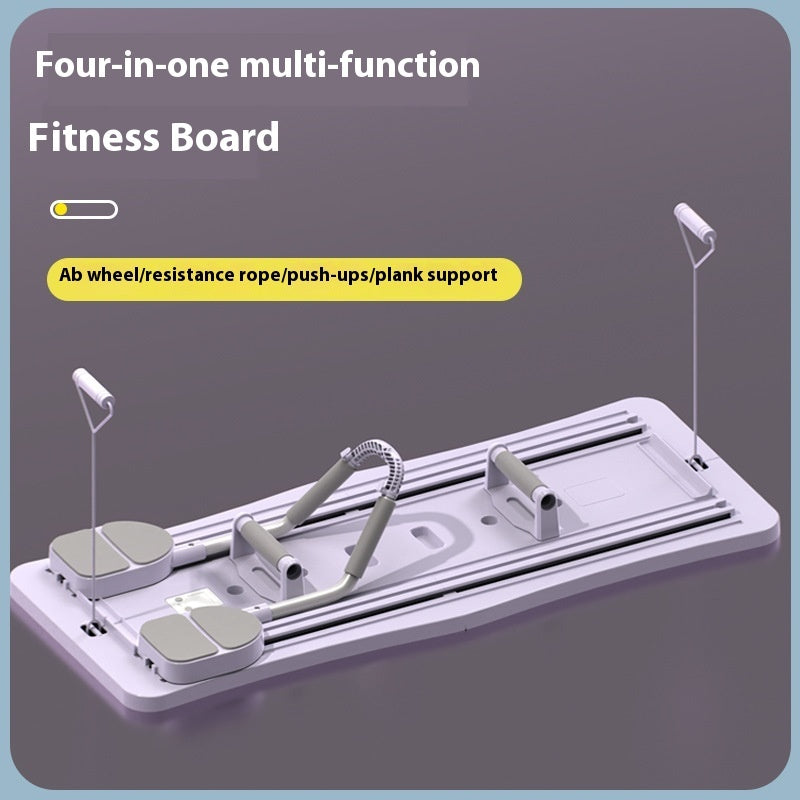 Supine Board Multifunctional Fitness Tablet Abdominal Wheel