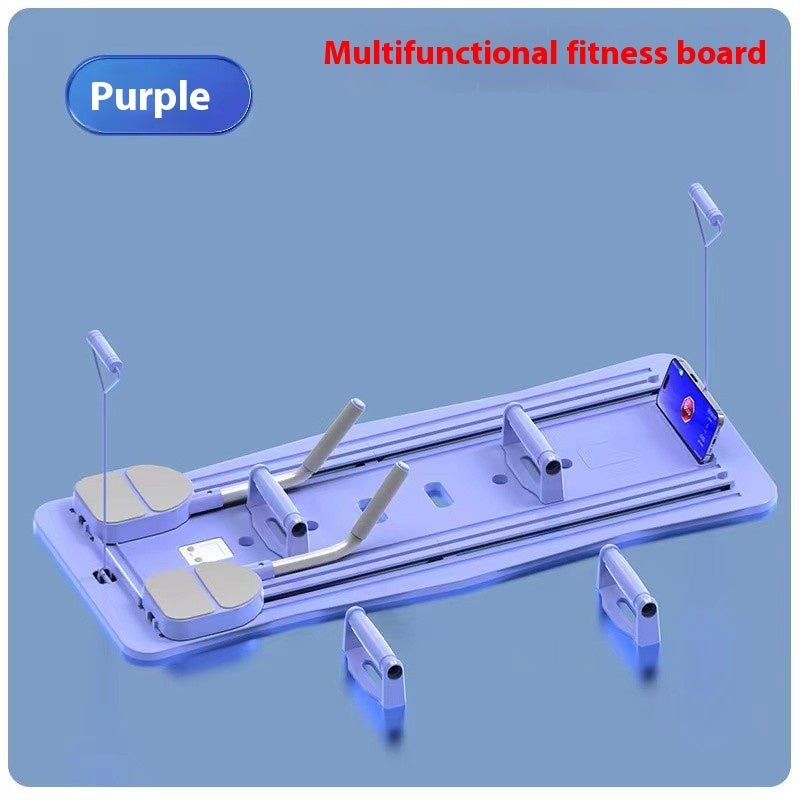 Supine Board Multifunctional Fitness Tablet Abdominal Wheel