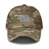 Father's Day Gift, For Him The Walking Dad Hat, New Dad To Be, Funny Baby Shower, Dad hat, Gift Funny Christmas Multicam dad hat