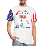 Independence Day Gift, Fourth Of July Shirt, USA Shirt, Statue Of Liberty, Patriotic Shirt, Fathers Day Shirt, American Flag Shirt, - white