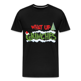 Christmas Gifts, What Up Grinches Shirt, Holiday Party, Funny Christmas Shirt, Family Christmas Shirts, Funny Holiday, Christmas Pajamas - black