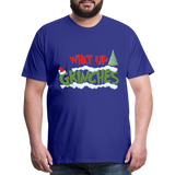 Christmas Gifts, What Up Grinches Shirt, Holiday Party, Funny Christmas Shirt, Family Christmas Shirts, Funny Holiday, Christmas Pajamas - royal blue