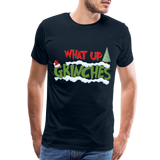 Christmas Gifts, What Up Grinches Shirt, Holiday Party, Funny Christmas Shirt, Family Christmas Shirts, Funny Holiday, Christmas Pajamas - deep navy