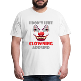 Art The Clown, Scary, Spooky, I Don't Like Clowning Around, Halloween Horror, Massacre, Clown, Party, Balloons - white