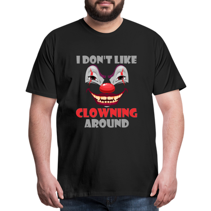 Art The Clown, Scary, Spooky, I Don't Like Clowning Around, Halloween Horror, Massacre, Clown, Party, Balloons - black