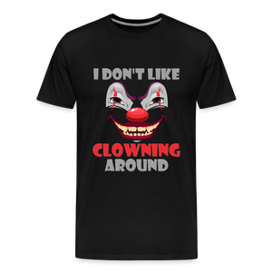 Art The Clown, Scary, Spooky, I Don't Like Clowning Around, Halloween Horror, Massacre, Clown, Party, Balloons - black