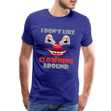 Art The Clown, Scary, Spooky, I Don't Like Clowning Around, Halloween Horror, Massacre, Clown, Party, Balloons - royal blue