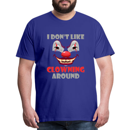 Art The Clown, Scary, Spooky, I Don't Like Clowning Around, Halloween Horror, Massacre, Clown, Party, Balloons - royal blue