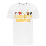 Gangster Wrapper Shirt, Gangsta Wrapper T-Shirt, Gangsta Wrapper Tshirt, Gangsta Wrapper Shirt, Funny Christmas Shirt, Wrapping Shirt - white