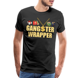 Gangster Wrapper Shirt, Gangsta Wrapper T-Shirt, Gangsta Wrapper Tshirt, Gangsta Wrapper Shirt, Funny Christmas Shirt, Wrapping Shirt - black