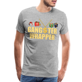 Gangster Wrapper Shirt, Gangsta Wrapper T-Shirt, Gangsta Wrapper Tshirt, Gangsta Wrapper Shirt, Funny Christmas Shirt, Wrapping Shirt - heather gray