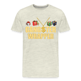 Gangster Wrapper Shirt, Gangsta Wrapper T-Shirt, Gangsta Wrapper Tshirt, Gangsta Wrapper Shirt, Funny Christmas Shirt, Wrapping Shirt - heather oatmeal