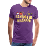 Gangster Wrapper Shirt, Gangsta Wrapper T-Shirt, Gangsta Wrapper Tshirt, Gangsta Wrapper Shirt, Funny Christmas Shirt, Wrapping Shirt - purple