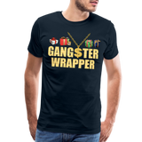 Gangster Wrapper Shirt, Gangsta Wrapper T-Shirt, Gangsta Wrapper Tshirt, Gangsta Wrapper Shirt, Funny Christmas Shirt, Wrapping Shirt - deep navy