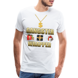 Funny Christmas Shirt, Gangster Wrapper Shirt, Gangsta Wrapper T-Shirt, Gangsta Wrapper Tshirt, Gangsta Wrapper Shirt, Funny Christmas Shirt, Wrapping Shirt - white