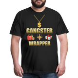 Funny Christmas Shirt, Gangster Wrapper Shirt, Gangsta Wrapper T-Shirt, Gangsta Wrapper Tshirt, Gangsta Wrapper Shirt, Funny Christmas Shirt, Wrapping Shirt - black