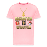 Funny Christmas Shirt, Gangster Wrapper Shirt, Gangsta Wrapper T-Shirt, Gangsta Wrapper Tshirt, Gangsta Wrapper Shirt, Funny Christmas Shirt, Wrapping Shirt - pink