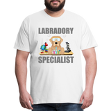 Labrador Specialist Shirt, Lab Shirt, Labradory Shirt, Funny Shirt, Funny Lab Shirt, Science Lab Shirt, Science Laboratory, Dog Lover Shirt, Dog Shirt, Great Gift Idea - white