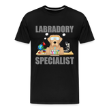 Labrador Specialist Shirt, Lab Shirt, Labradory Shirt, Funny Shirt, Funny Lab Shirt, Science Lab Shirt, Science Laboratory, Dog Lover Shirt, Dog Shirt, Great Gift Idea - black