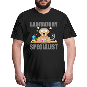 Labrador Specialist Shirt, Lab Shirt, Labradory Shirt, Funny Shirt, Funny Lab Shirt, Science Lab Shirt, Science Laboratory, Dog Lover Shirt, Dog Shirt, Great Gift Idea - black