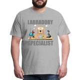 Labrador Specialist Shirt, Lab Shirt, Labradory Shirt, Funny Shirt, Funny Lab Shirt, Science Lab Shirt, Science Laboratory, Dog Lover Shirt, Dog Shirt, Great Gift Idea - heather gray