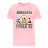 Labrador Specialist Shirt, Lab Shirt, Labradory Shirt, Funny Shirt, Funny Lab Shirt, Science Lab Shirt, Science Laboratory, Dog Lover Shirt, Dog Shirt, Great Gift Idea - pink