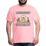 Labrador Specialist Shirt, Lab Shirt, Labradory Shirt, Funny Shirt, Funny Lab Shirt, Science Lab Shirt, Science Laboratory, Dog Lover Shirt, Dog Shirt, Great Gift Idea - pink