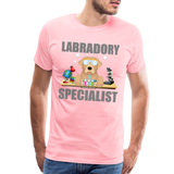 Labrador Specialist Shirt, Lab Shirt, Labradory Shirt, Funny Shirt, Funny Lab Shirt, Science Lab Shirt, Science Laboratory, Dog Lover Shirt, Dog Shirt, Great Gift Idea - pink