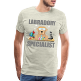 Labrador Specialist Shirt, Lab Shirt, Labradory Shirt, Funny Shirt, Funny Lab Shirt, Science Lab Shirt, Science Laboratory, Dog Lover Shirt, Dog Shirt, Great Gift Idea - heather oatmeal