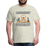 Labrador Specialist Shirt, Lab Shirt, Labradory Shirt, Funny Shirt, Funny Lab Shirt, Science Lab Shirt, Science Laboratory, Dog Lover Shirt, Dog Shirt, Great Gift Idea - heather oatmeal