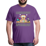 Labrador Specialist Shirt, Lab Shirt, Labradory Shirt, Funny Shirt, Funny Lab Shirt, Science Lab Shirt, Science Laboratory, Dog Lover Shirt, Dog Shirt, Great Gift Idea - purple