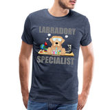 Labrador Specialist Shirt, Lab Shirt, Labradory Shirt, Funny Shirt, Funny Lab Shirt, Science Lab Shirt, Science Laboratory, Dog Lover Shirt, Dog Shirt, Great Gift Idea - heather blue