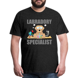 Labrador Specialist Shirt, Lab Shirt, Labradory Shirt, Funny Shirt, Funny Lab Shirt, Science Lab Shirt, Science Laboratory, Dog Lover Shirt, Dog Shirt, Great Gift Idea - charcoal grey