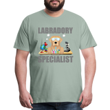 Labrador Specialist Shirt, Lab Shirt, Labradory Shirt, Funny Shirt, Funny Lab Shirt, Science Lab Shirt, Science Laboratory, Dog Lover Shirt, Dog Shirt, Great Gift Idea - steel green