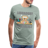 Labrador Specialist Shirt, Lab Shirt, Labradory Shirt, Funny Shirt, Funny Lab Shirt, Science Lab Shirt, Science Laboratory, Dog Lover Shirt, Dog Shirt, Great Gift Idea - steel green