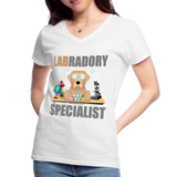 Labrador Specialist Shirt, Lab Shirt, Labradory Shirt, Funny Shirt, Funny Lab Shirt, Science Lab Shirt, Science Laboratory, Dog Lover Shirt, - white