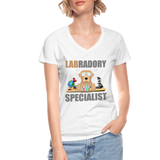 Labrador Specialist Shirt, Lab Shirt, Labradory Shirt, Funny Shirt, Funny Lab Shirt, Science Lab Shirt, Science Laboratory, Dog Lover Shirt, - white