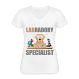 Labrador Specialist Shirt, Lab Shirt, Labradory Shirt, Funny Shirt, Funny Lab Shirt, Science Lab Shirt, Science Laboratory, Dog Lover Shirt, - white