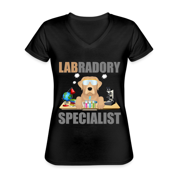 Labrador Specialist Shirt, Lab Shirt, Labradory Shirt, Funny Shirt, Funny Lab Shirt, Science Lab Shirt, Science Laboratory, Dog Lover Shirt, - black