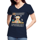 Labrador Specialist Shirt, Lab Shirt, Labradory Shirt, Funny Shirt, Funny Lab Shirt, Science Lab Shirt, Science Laboratory, Dog Lover Shirt, - navy