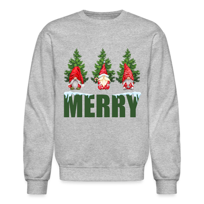 Gnomes Christmas, Gnomes Christmas Sweatshirt, Women Christmas Shirt, Women Christmas Sweatshirt, Christmas Sweatshirt, Christmas Pajamas - heather gray