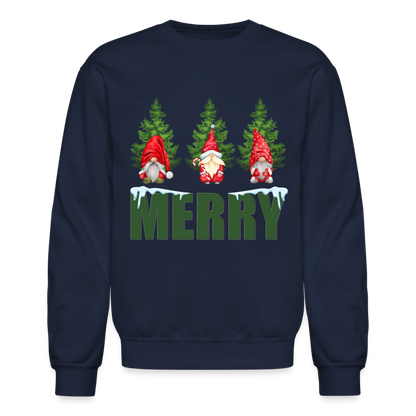 Gnomes Christmas, Gnomes Christmas Sweatshirt, Women Christmas Shirt, Women Christmas Sweatshirt, Christmas Sweatshirt, Christmas Pajamas - navy