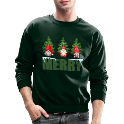Gnomes Christmas, Gnomes Christmas Sweatshirt, Women Christmas Shirt, Women Christmas Sweatshirt, Christmas Sweatshirt, Christmas Pajamas - forest green