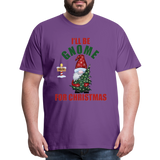 I'll Be Gnome For Christmas, Funny Christmas Gnome, Gnomes Christmas, Gnomes Christmas shirt, Men Christmas Shirt, Men Christmas shirt, Christmas Gift For Him, Christmas Pajamas - purple